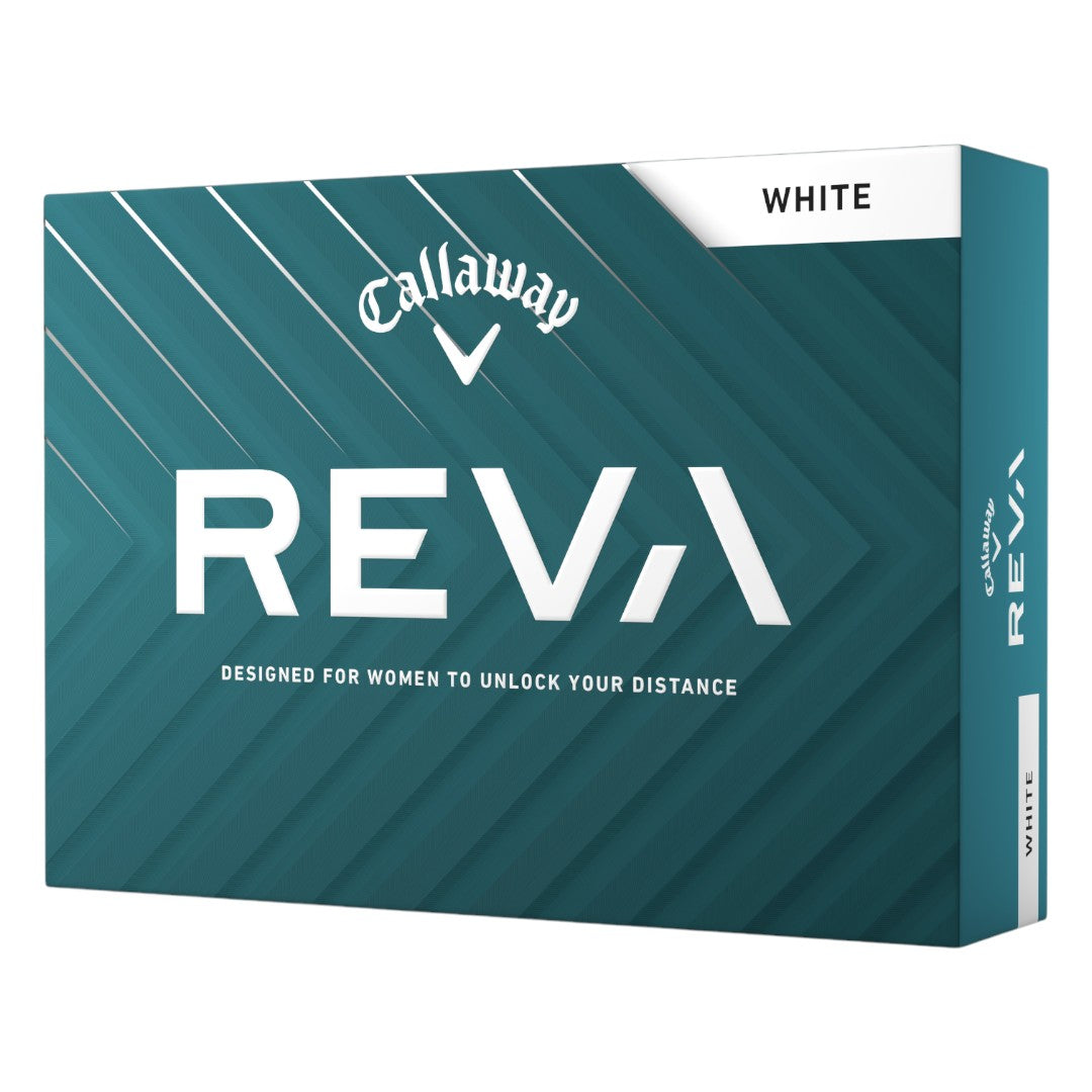 Callaway 2025 Ladies Reva Golf Balls | White