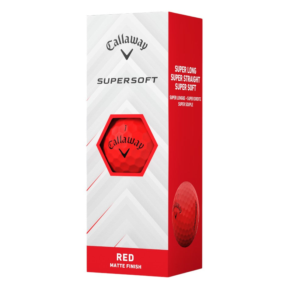 Callaway 2025 Supersoft Golf Balls | Red – Image 2