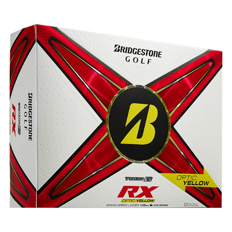 Bridgestone Tour B RX Golf Balls | Yellow