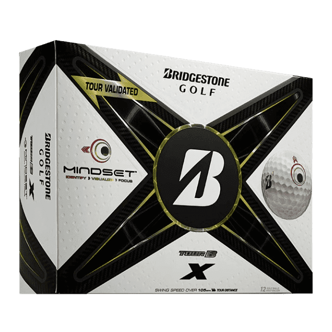 Bridgestone Tour B X Mindset Golf Balls