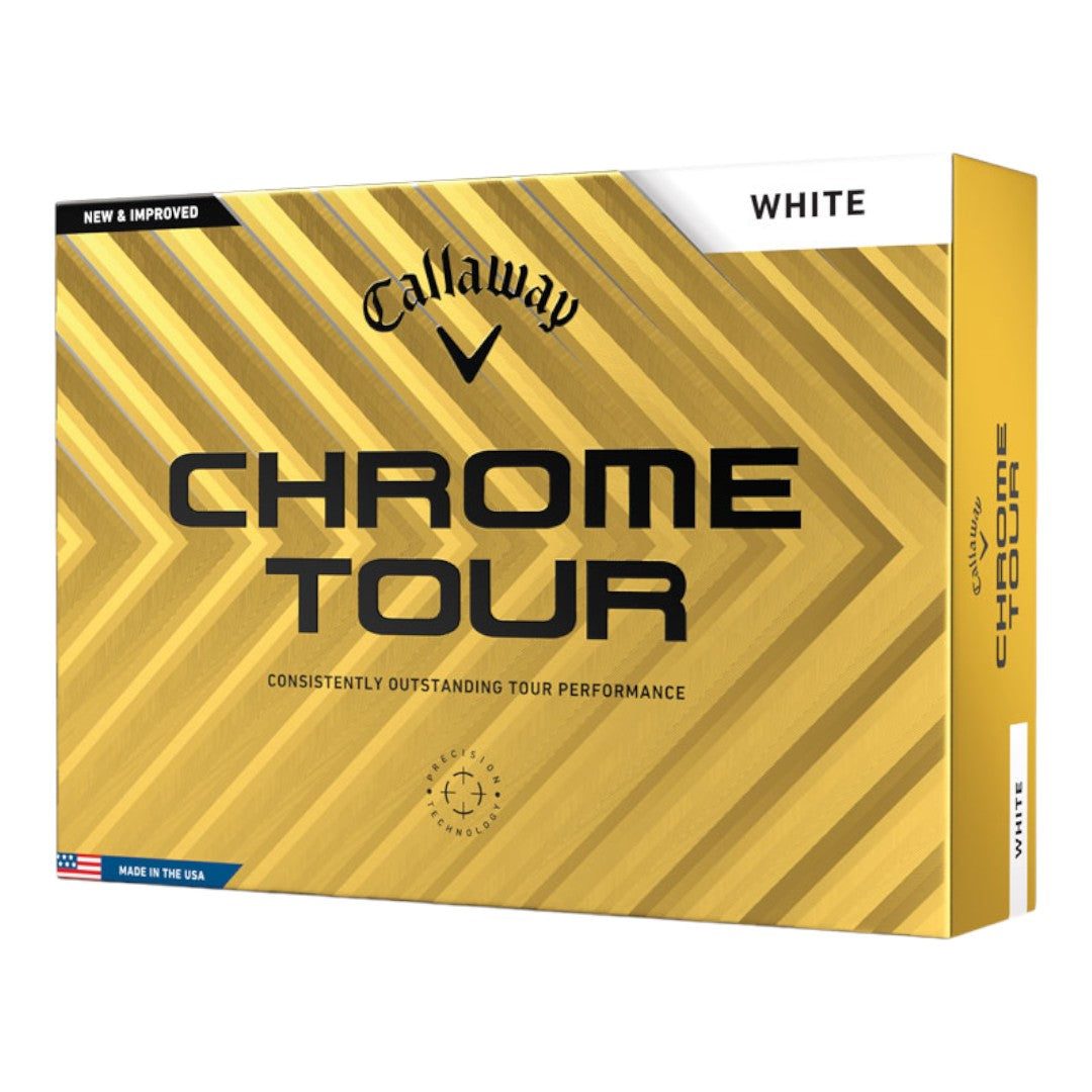 Callaway Chrome Tour Golf Balls | White