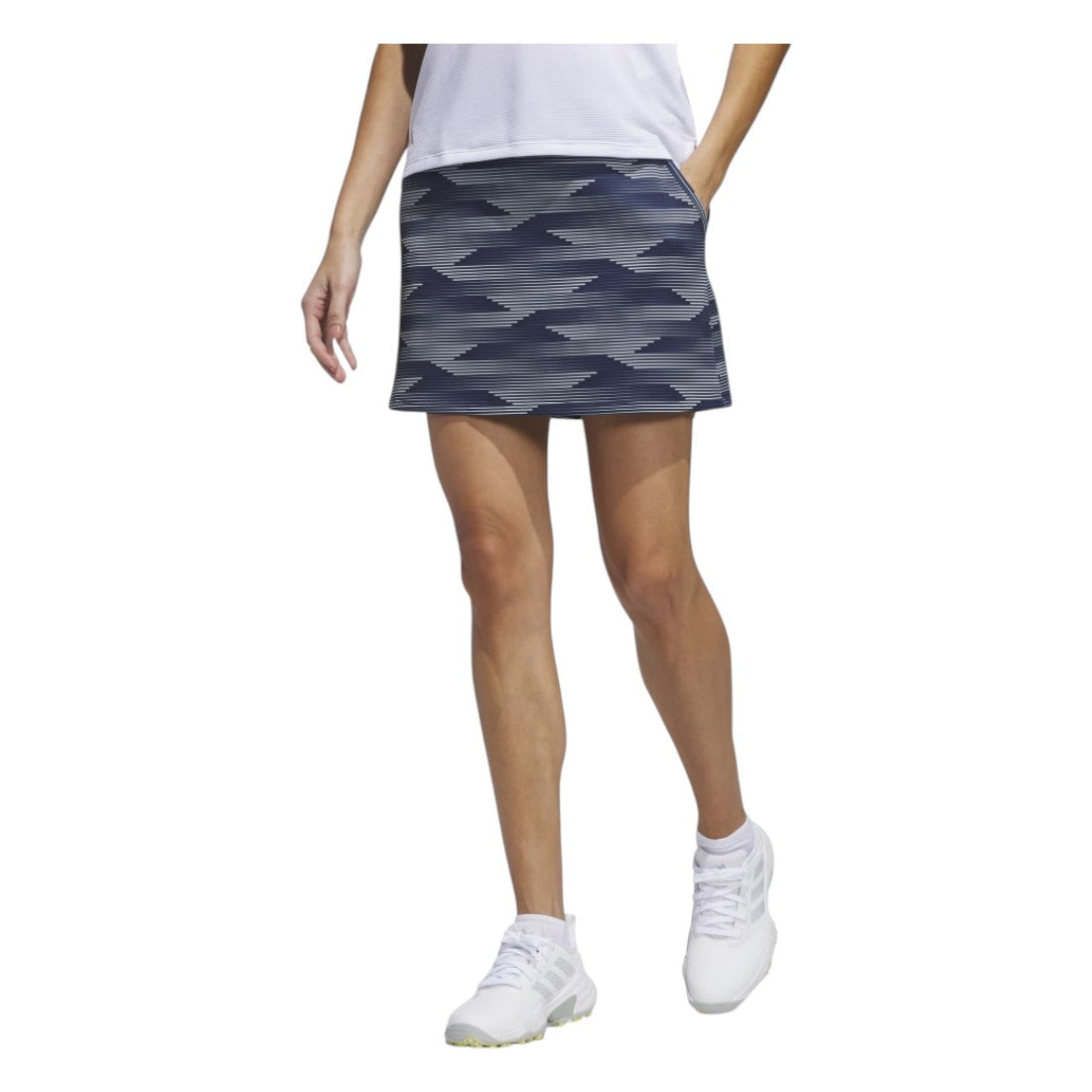 adidas Ladies Ultimate365 Printed Golf Skort JC9203 – Image 2