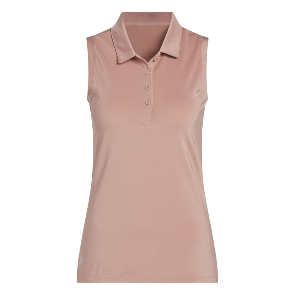 adidas Ladies Ultimate365 Solid Sleeveless Golf Polo Shirt JJ4409