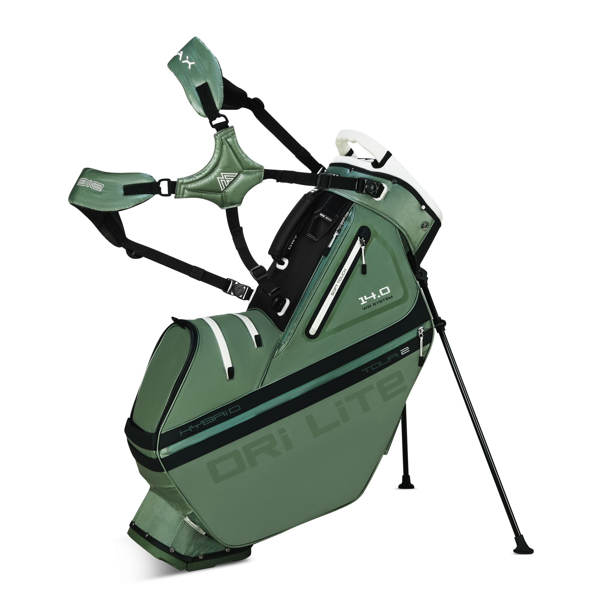 Big Max Dri Lite Hybrid Tour 2 Golf Stand Bag JY9013