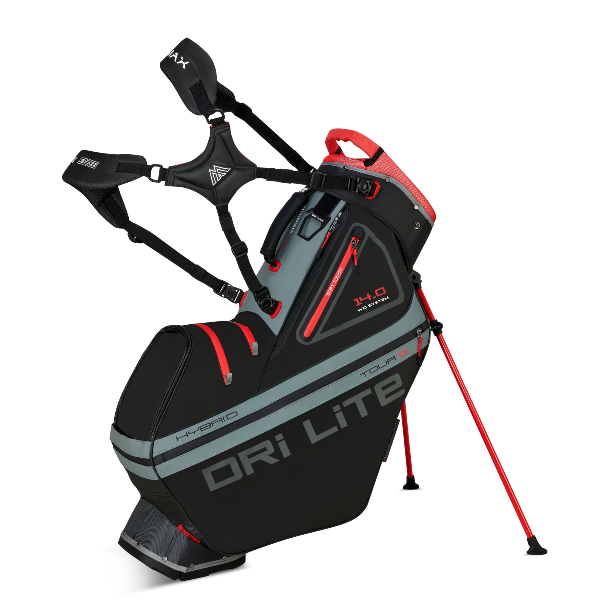 Big Max Dri Lite Hybrid Tour 2 Golf Stand Bag JY9013