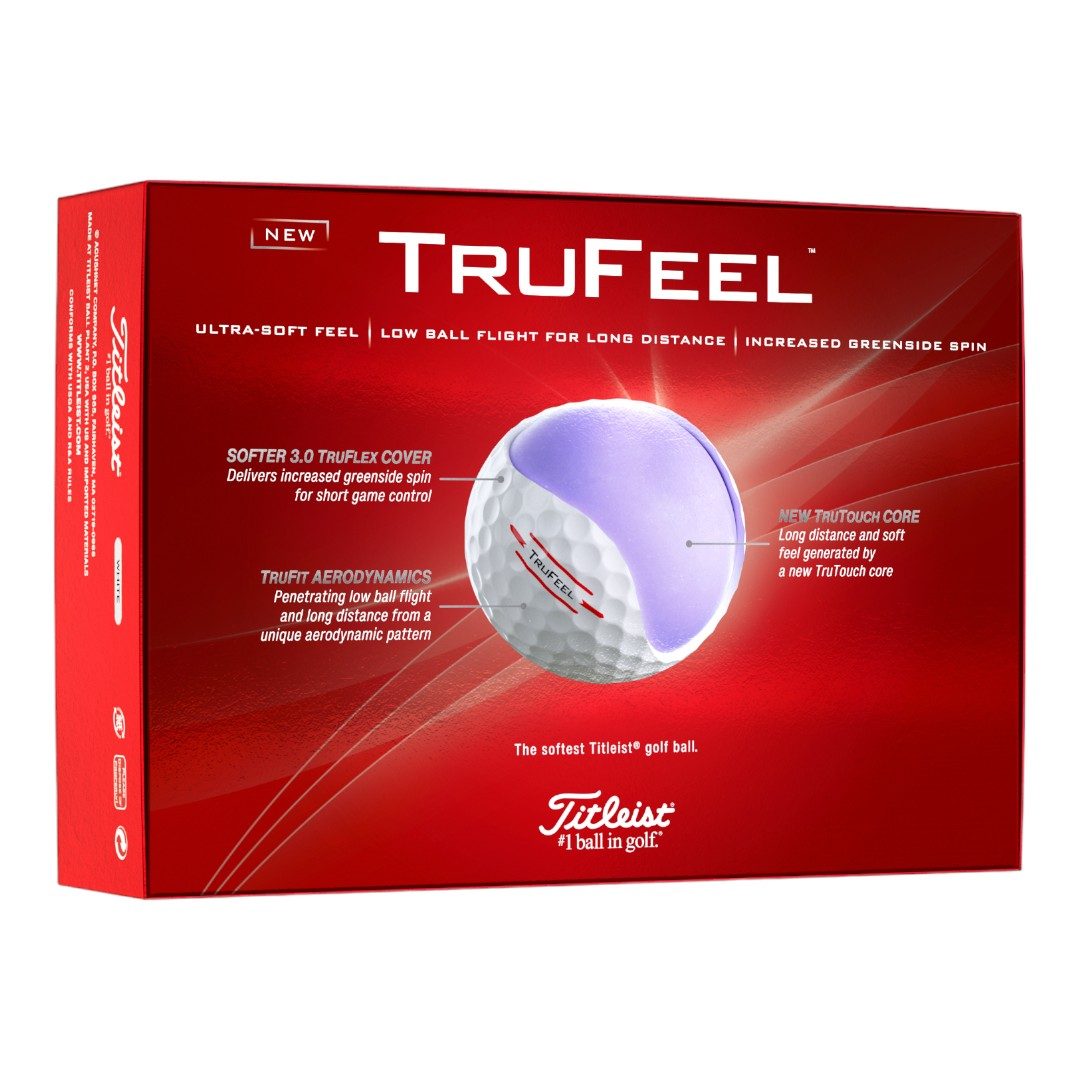 Titleist TruFeel Golf Balls | White – Image 2
