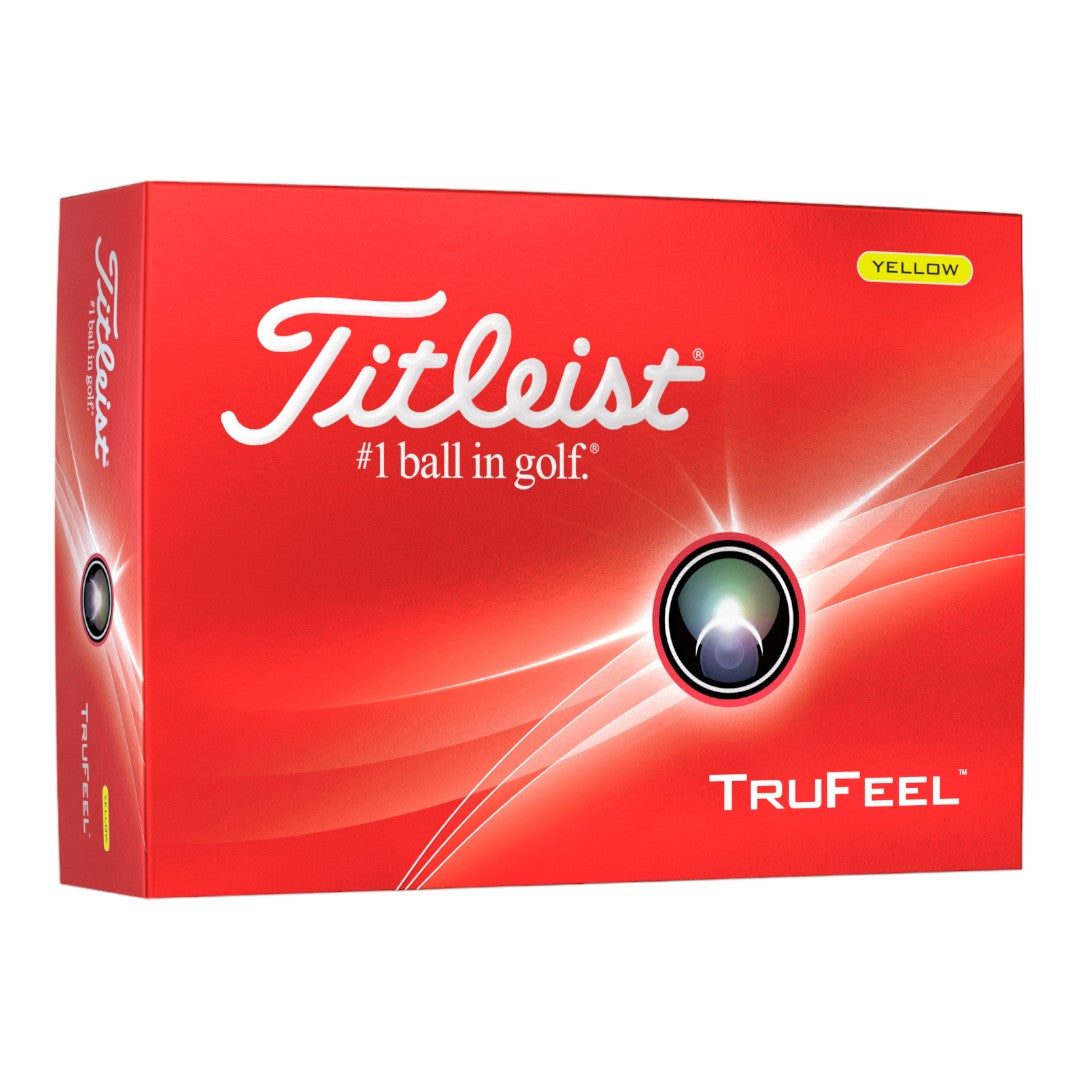 Titleist TruFeel Golf Balls | Yellow