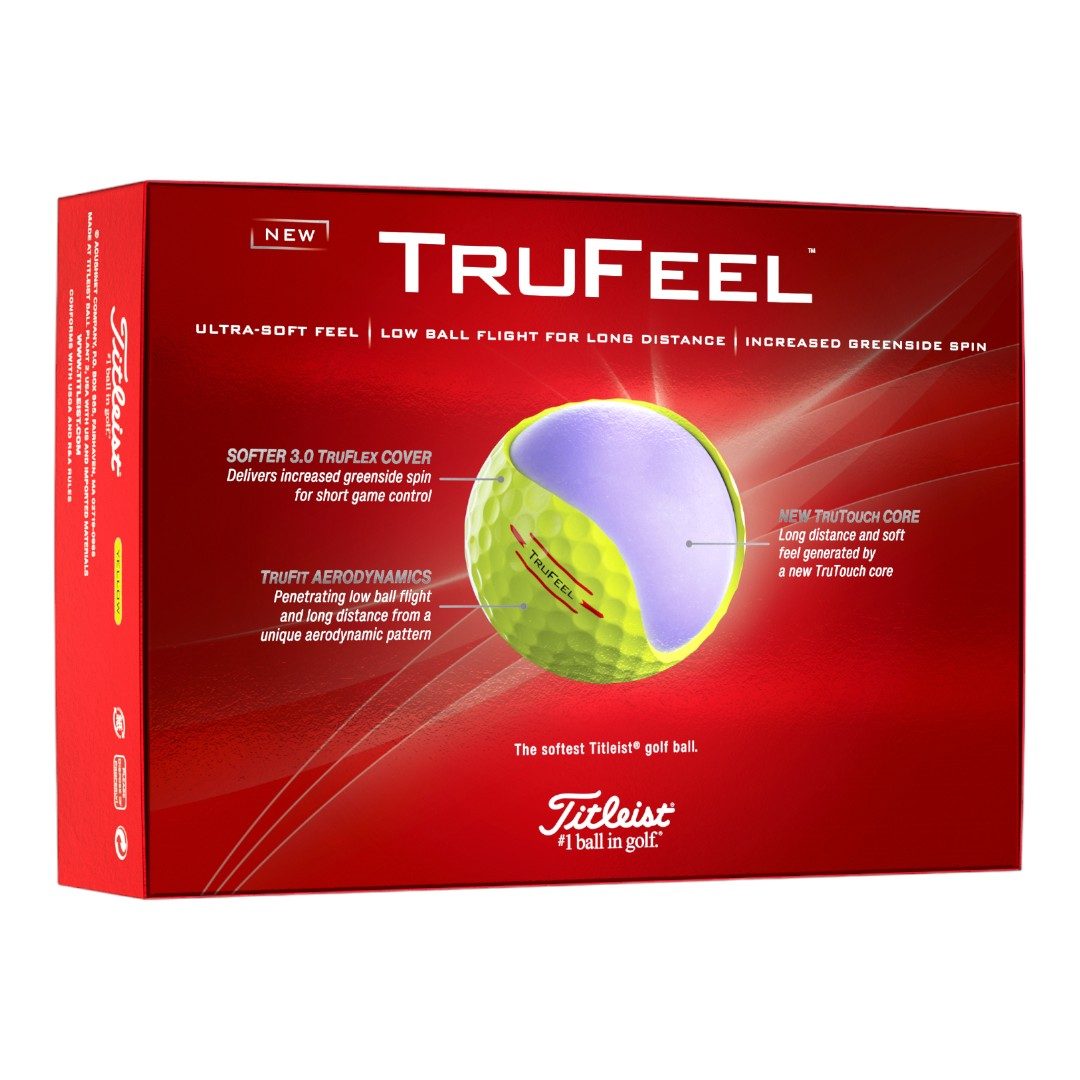 Titleist TruFeel Golf Balls | Yellow – Image 2