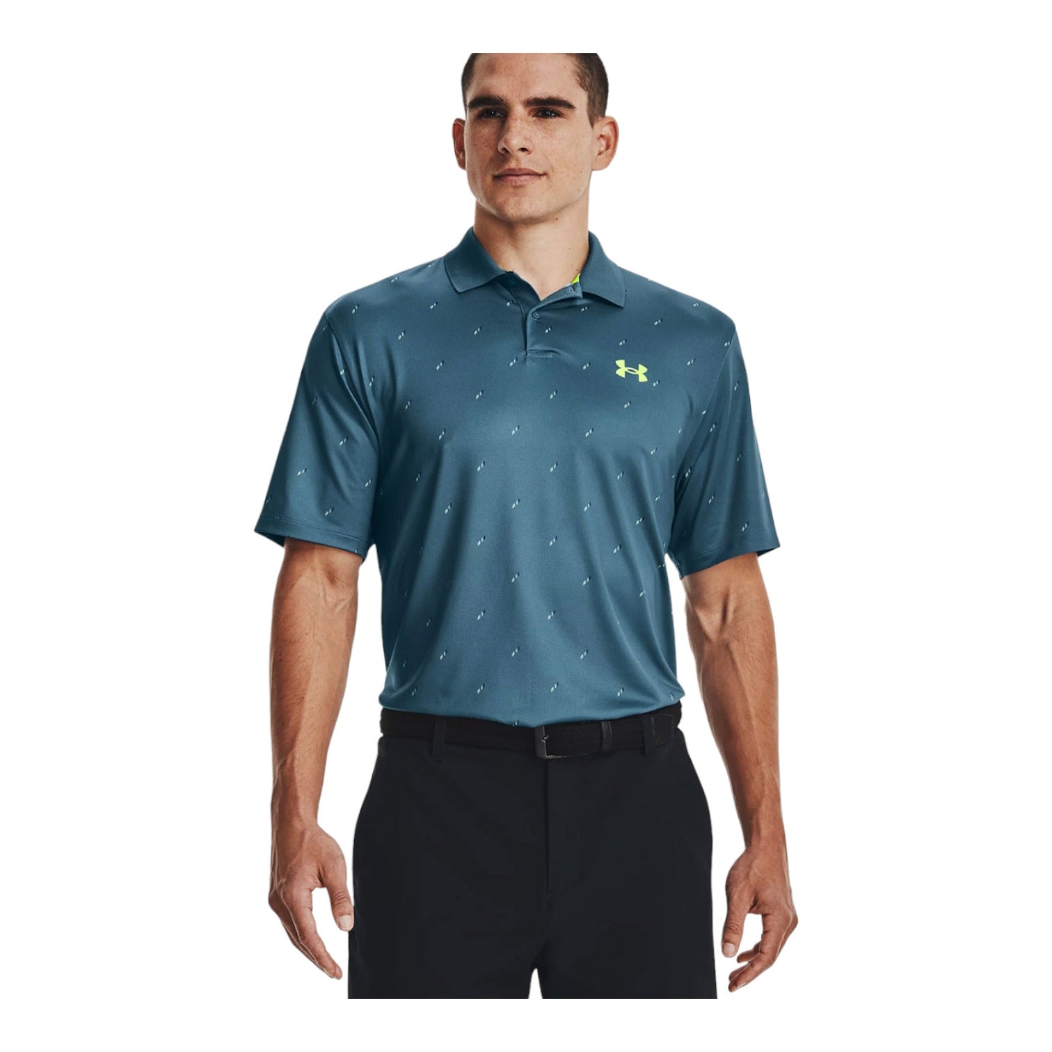 Under Armour Crestable Deuces Performance Golf Polo Shirt 1378021 – Image 2