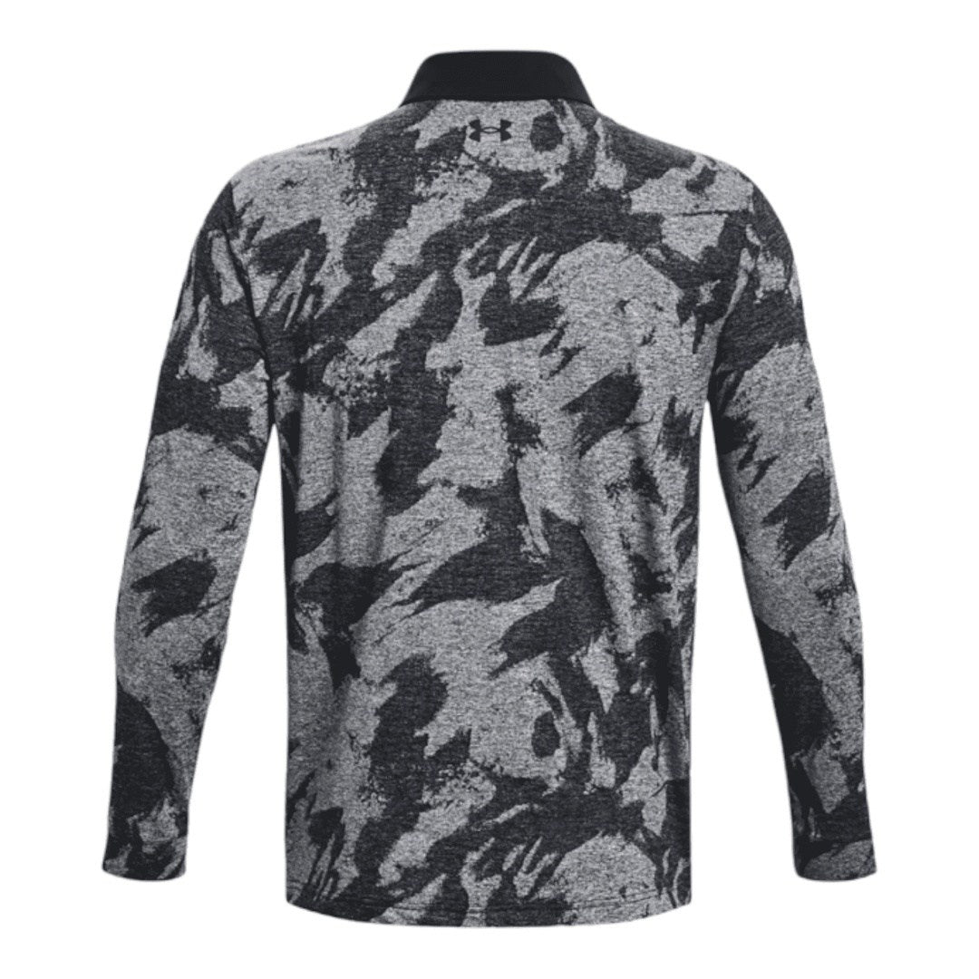 Under Armour Jacquard Long Sleeve Golf Polo 1379727 – Image 2
