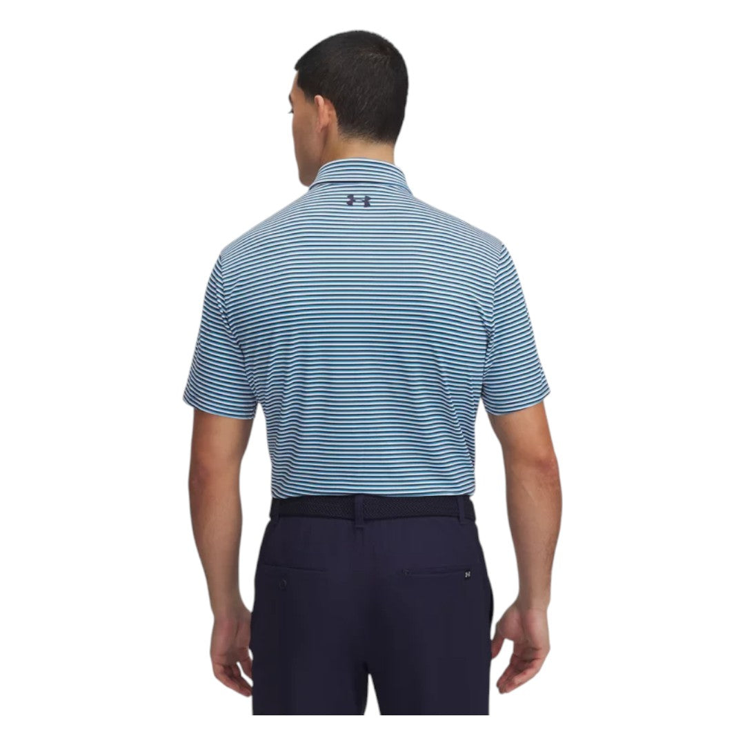Under Armour Playoff 3.0 Stripe Golf Polo Shirt 1378676 – Image 2
