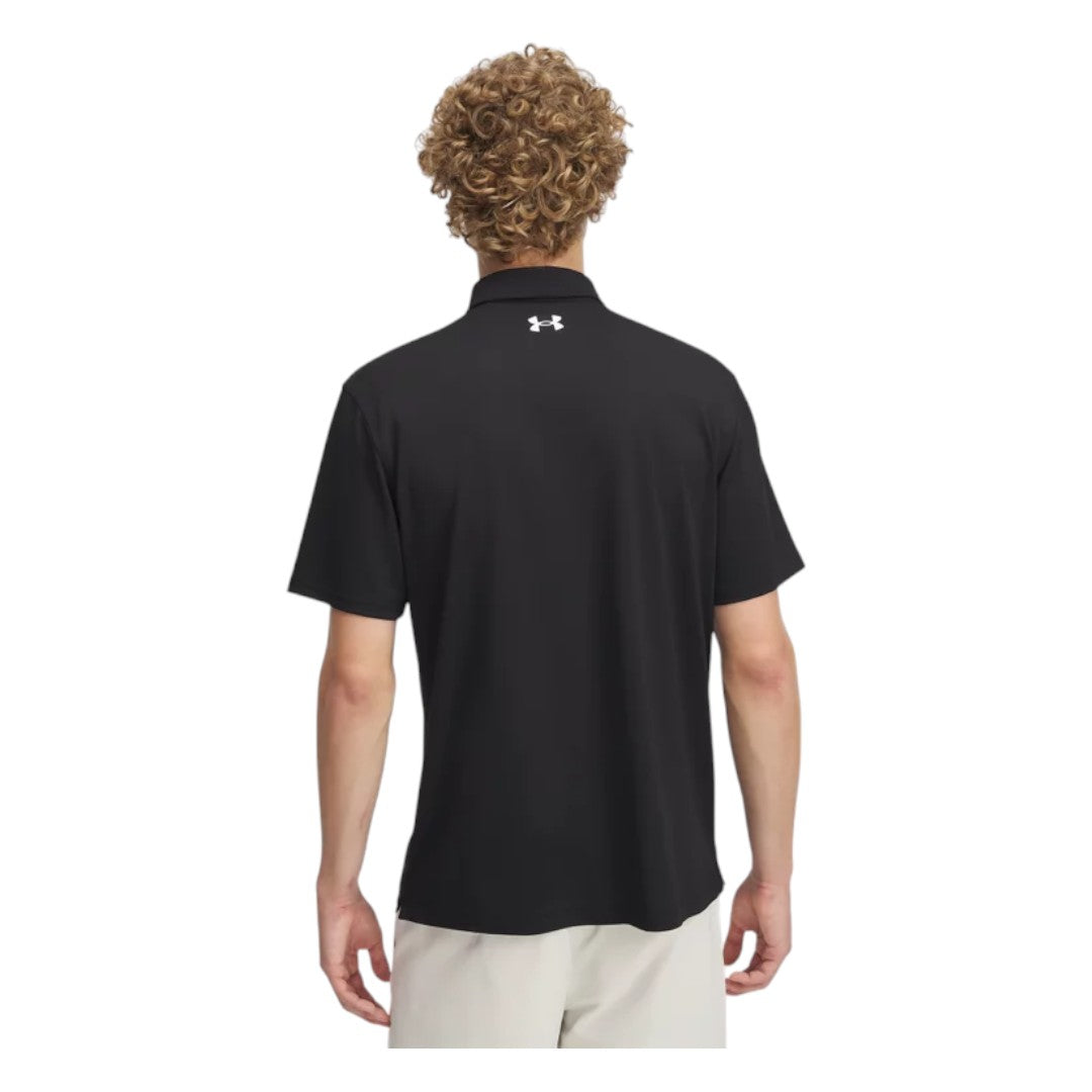 Under Armour Tee To Green Pique Golf Polo Shirt 1390123 – Image 2