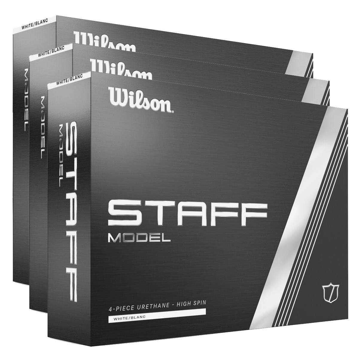 Wilson 2024 Staff Model White Golf Balls | 3 FOR 2