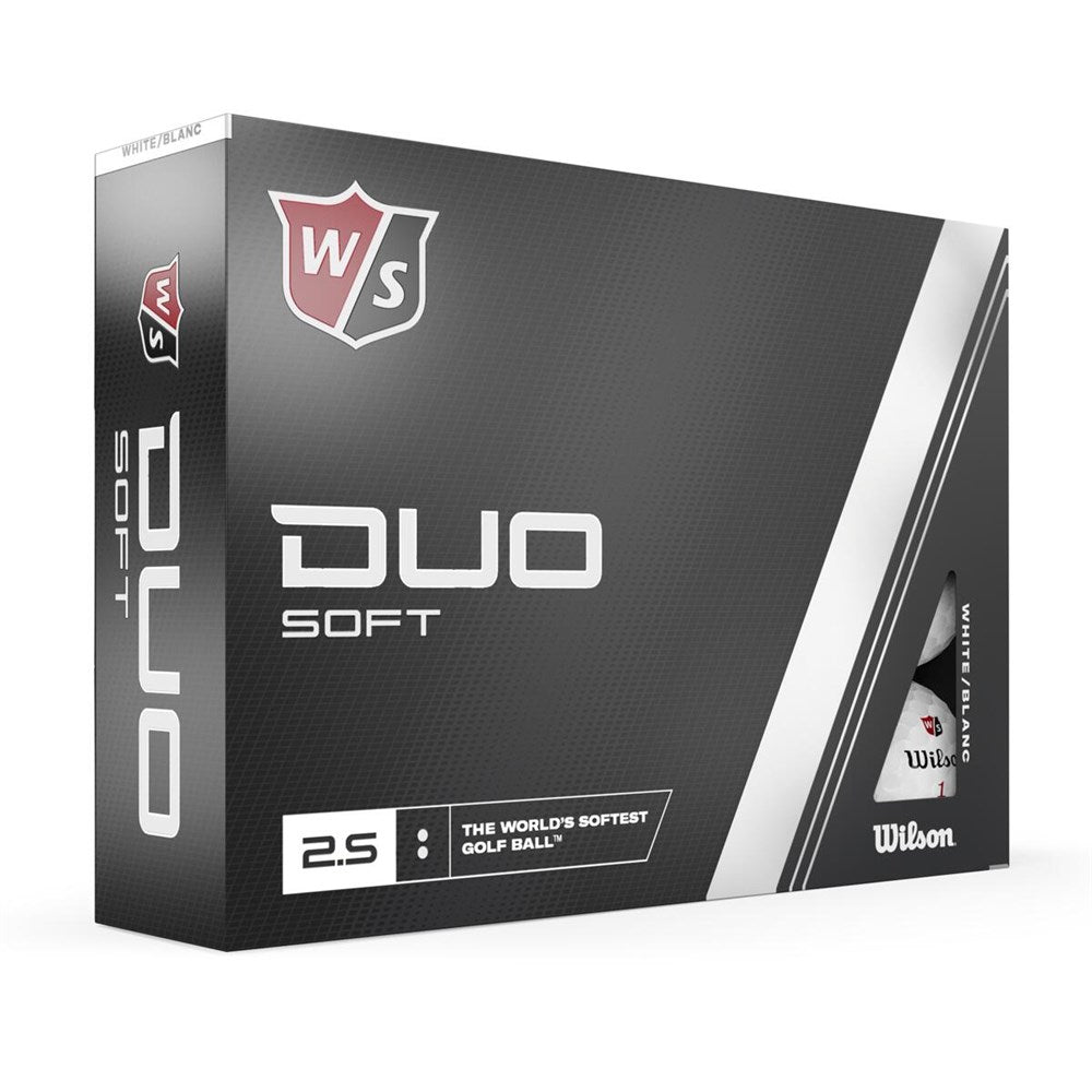 Wilson 2024 Duo Soft Golf Balls | White