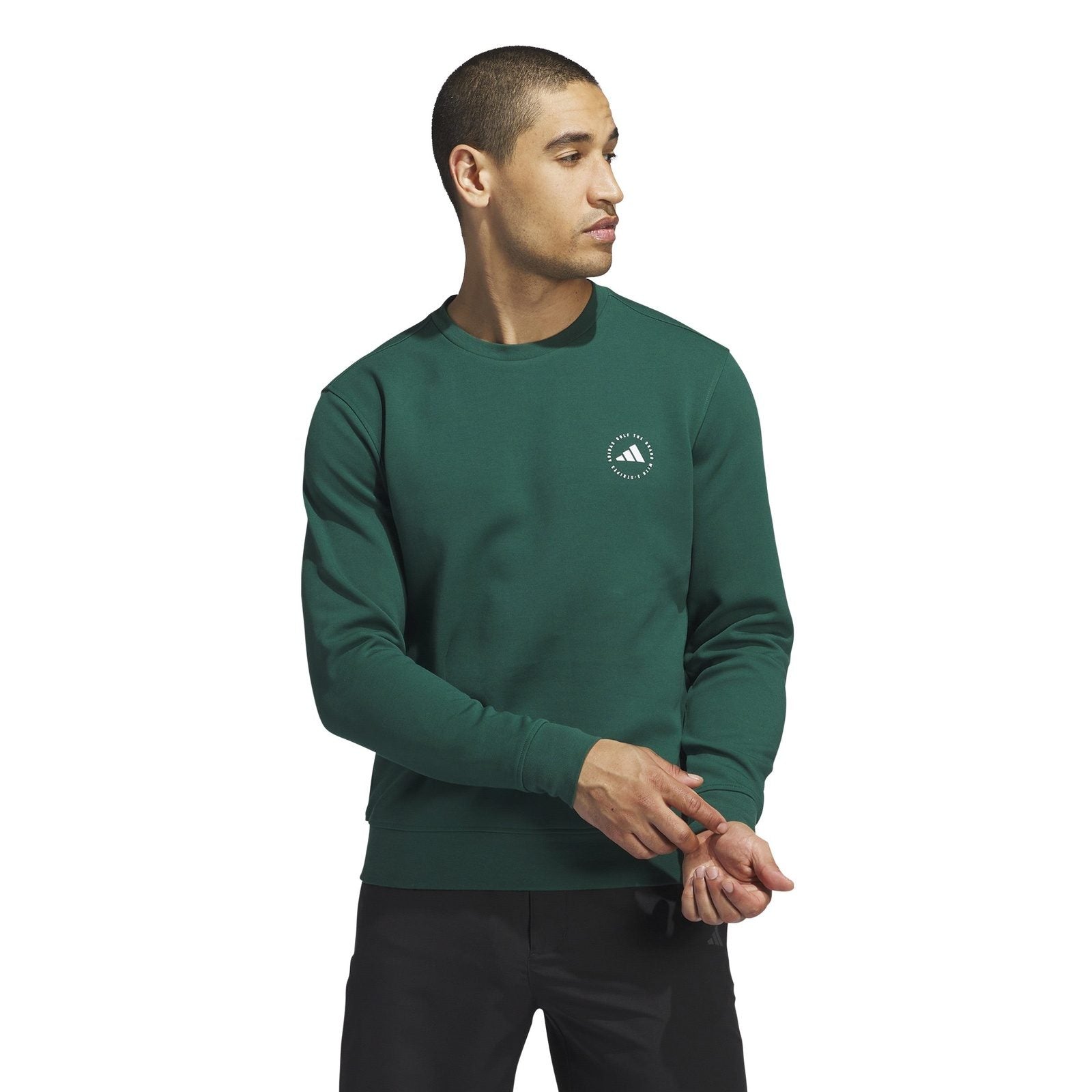 adidas Crew Neck Golf Sweater IW2396 – Image 2