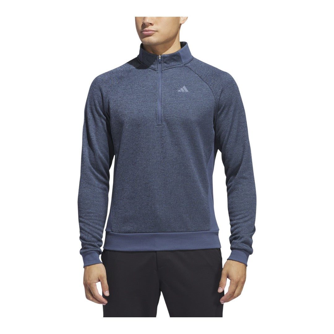 adidas DWR Ribbed 1/4 Zip Golf Mid Layer IU4496 – Image 2