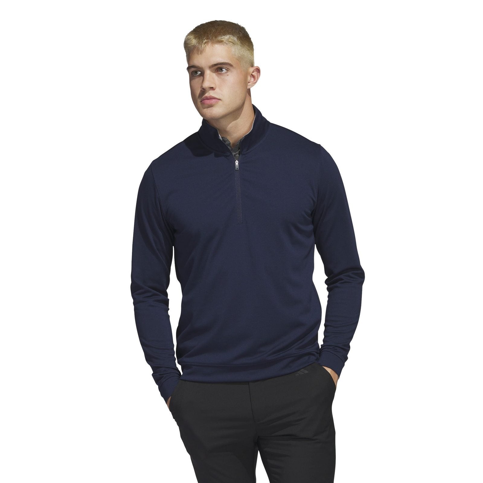 adidas Elevated 1/4 Zip Golf Mid Layer IB4535 – Image 2