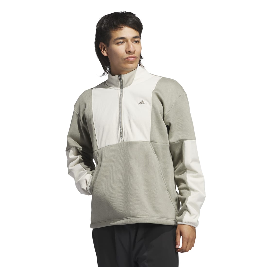 adidas Go-To DWR Hybrid 1/2 Zip Golf Pullover IL0575 – Image 2