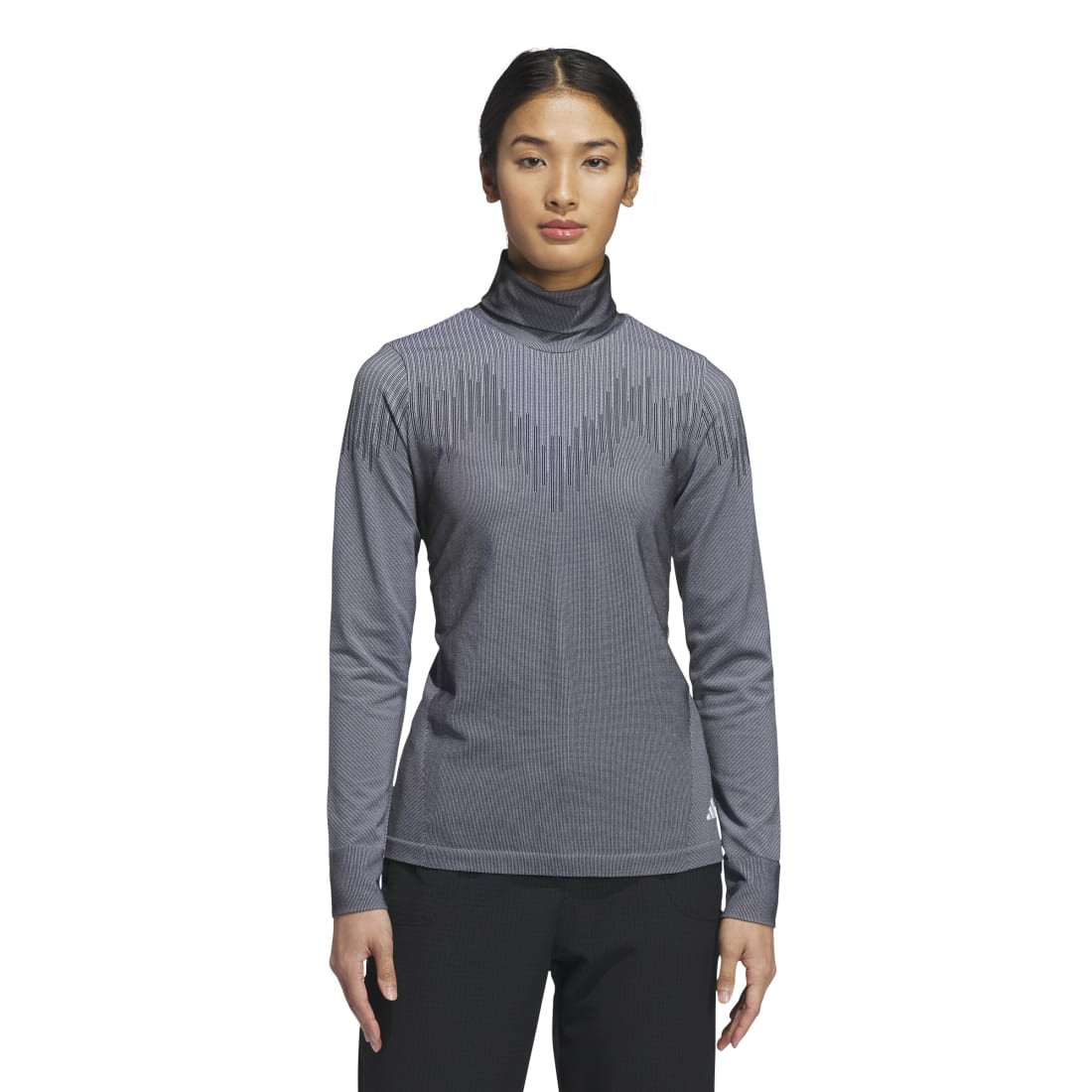 adidas Ladies Ultimate 365 Roll Neck Long Sleeve Golf Pullover IY8756 – Image 2