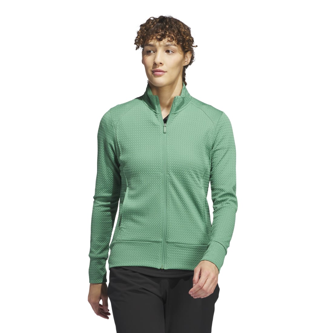 adidas Ladies Ultimate365 Textured Golf Jacket IW2012 – Image 2