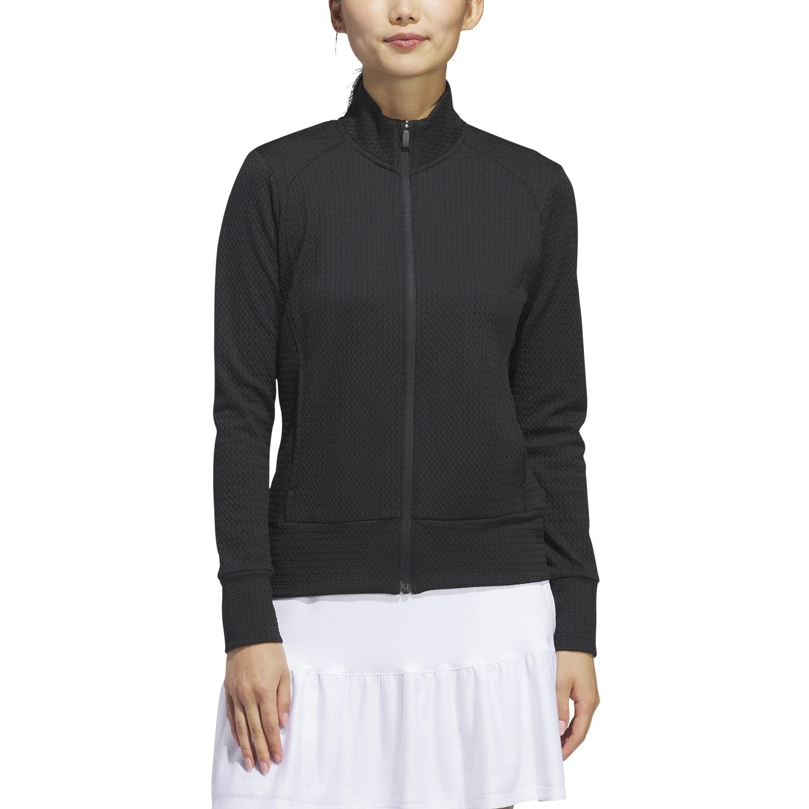 adidas Ladies Ultimate365 Textured Golf Midlayer IP4266 – Image 2