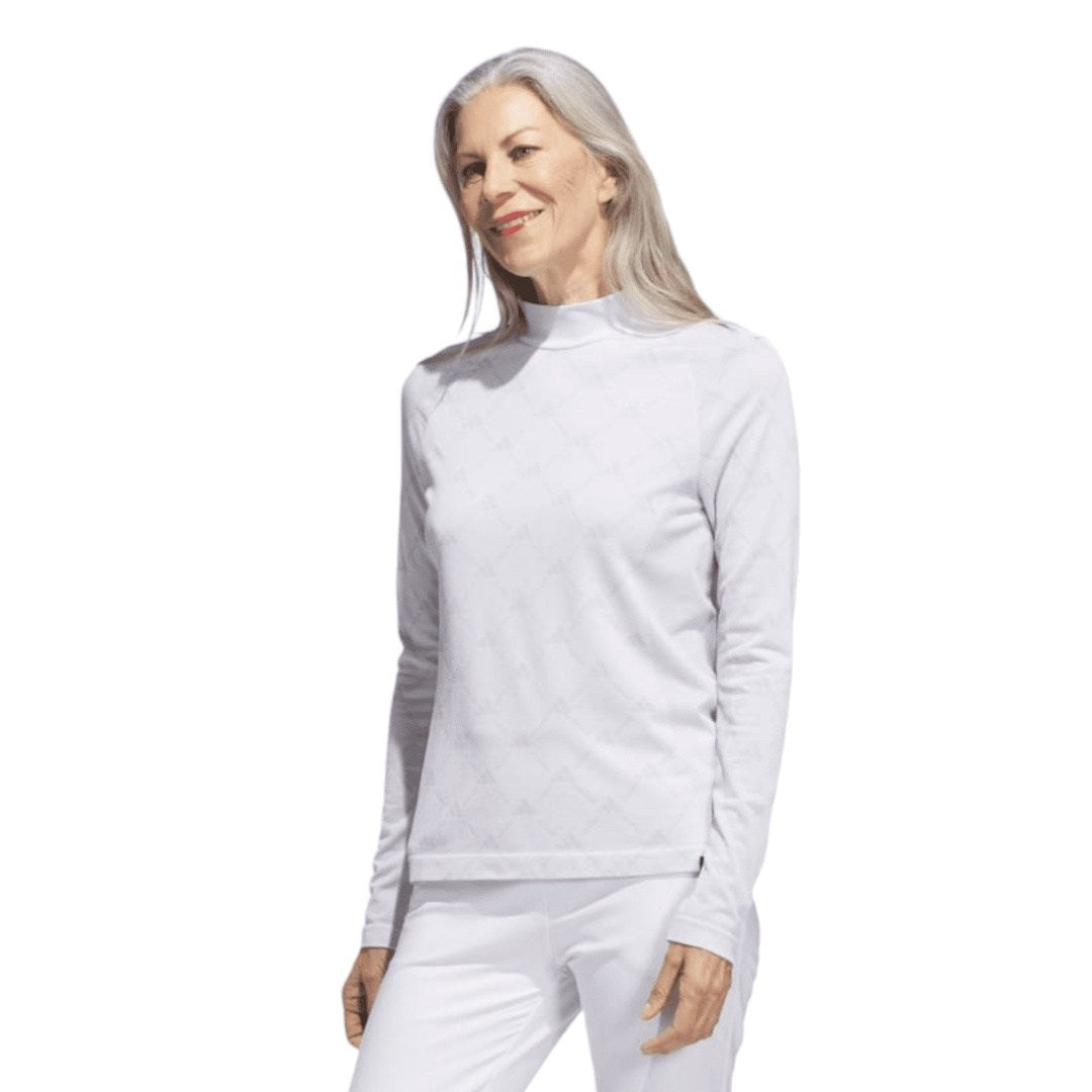 adidas Ladies Ultimate365 Tour Monogram Mock IK7181 – Image 2