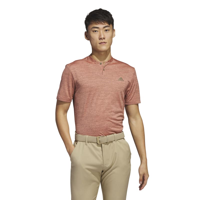 adidas Primegreen Texture Stripe Golf Polo Shirt HR9069 – Image 2