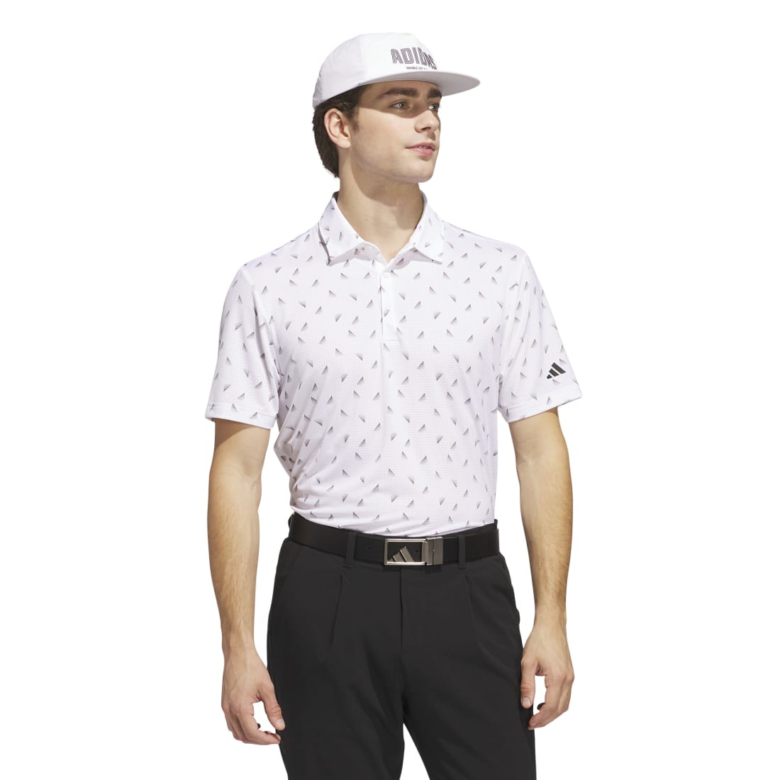 adidas Ultimate 365 Printed Mesh Golf Polo Shirt JF4908 – Image 2