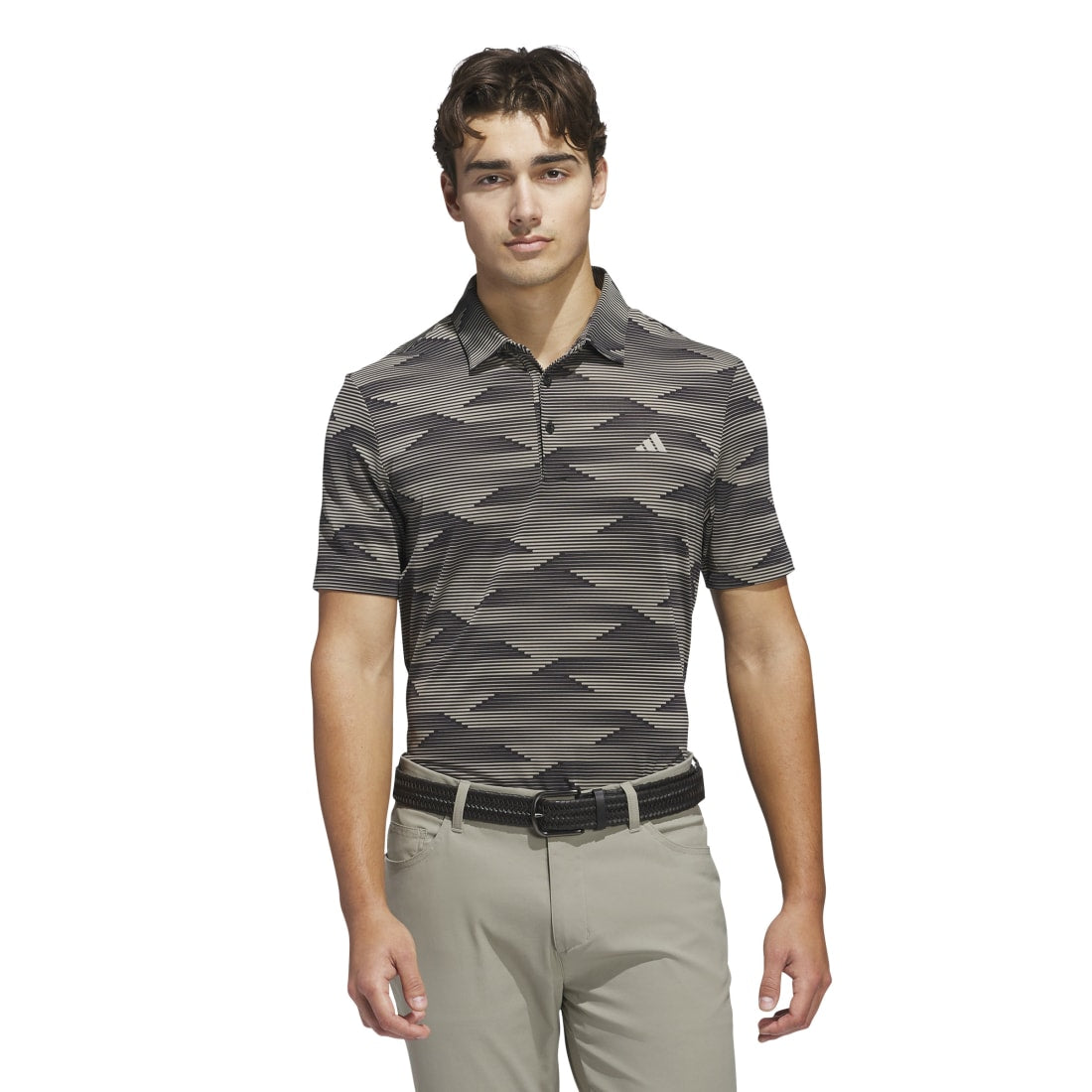 adidas Ultimate 365 Wave Print Golf Polo Shirt JF4900 – Image 2