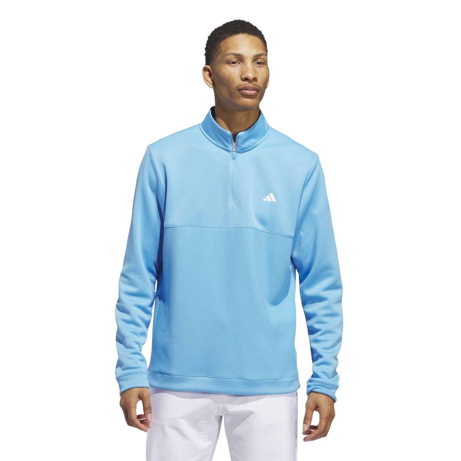 adidas Ultimate365 Textured Golf 1/4 Zip Mid Layer IU4697 – Image 2