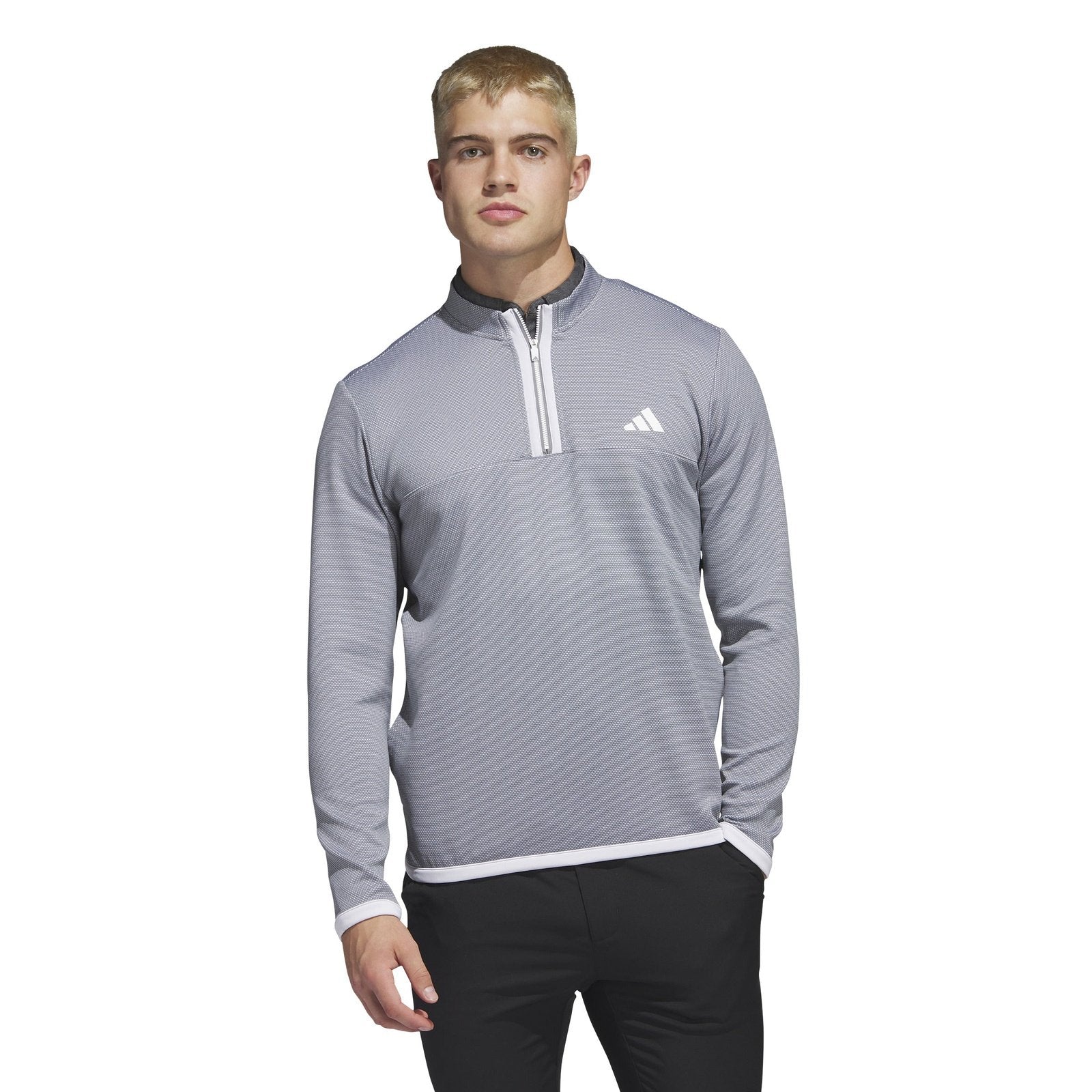 adidas Microdot 1/4 Zip Golf Mid Layer IA4763 – Image 2