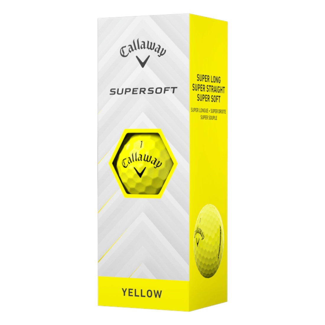 Callaway 2025 Supersoft Golf Balls | Yellow – Image 2