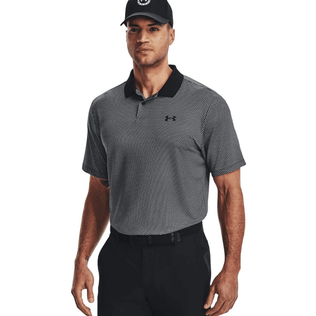 Under Armour Performance 3.0 Printed Golf Shirt 1377377 – Image 2