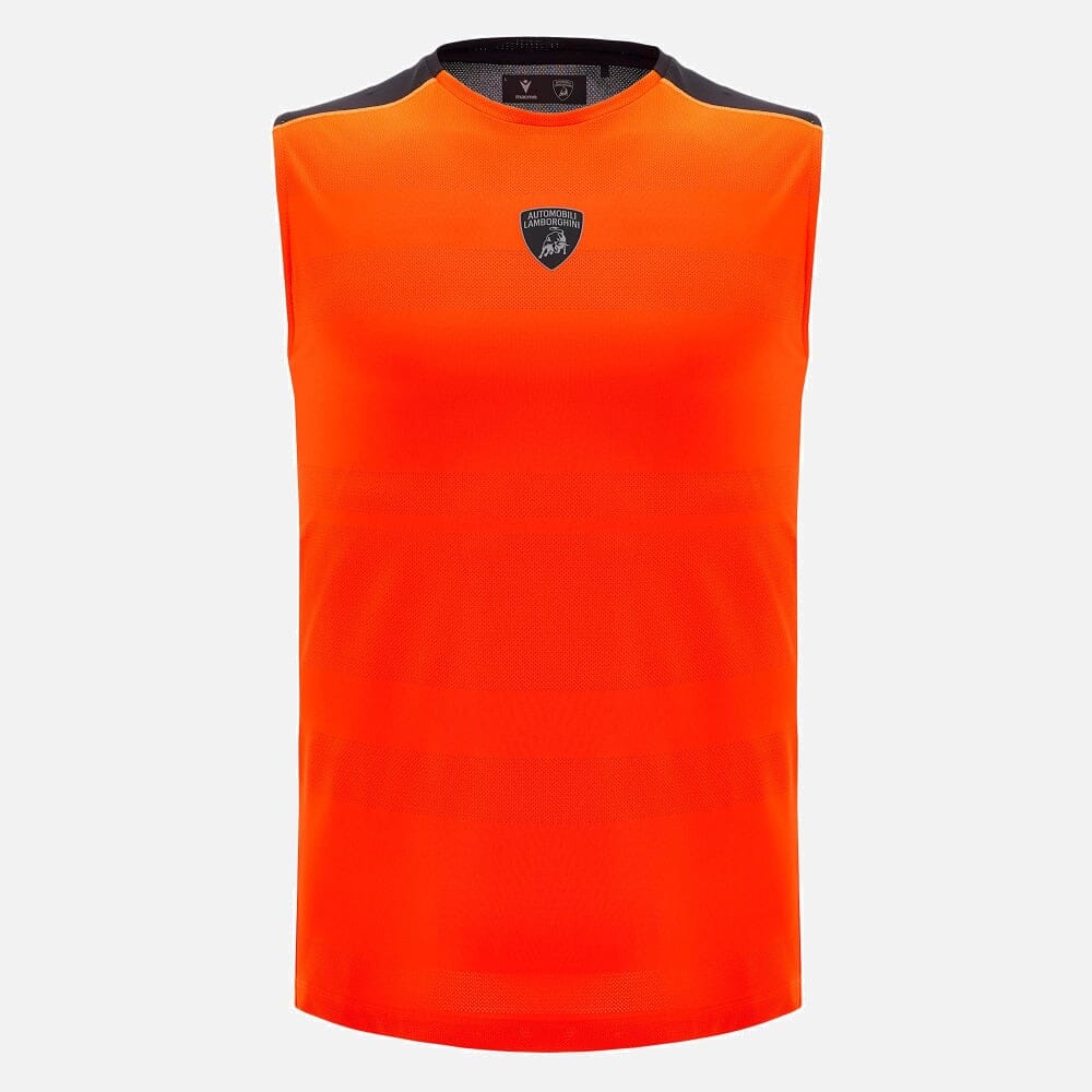 Automobili Lamborghini Men's Activewear Tank Top - Orange