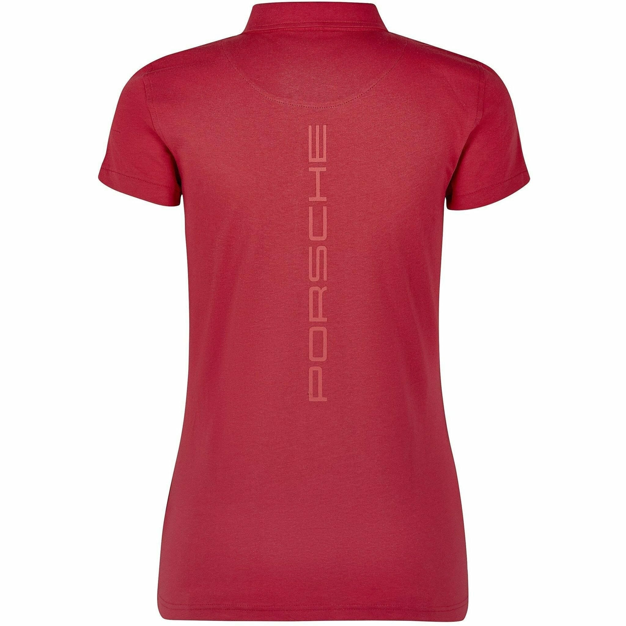 Porsche Motorsport Women's Red Polo – Image 2