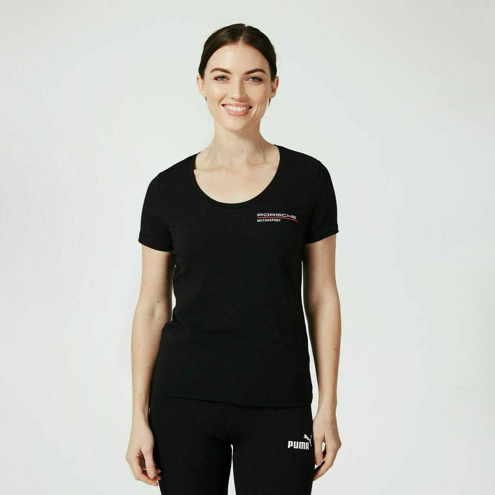 Porsche Motorsport Women's Black T-Shirt – Image 5