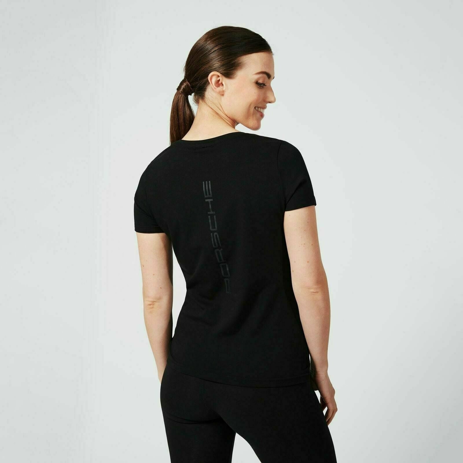 Porsche Motorsport Women's Black T-Shirt – Image 6
