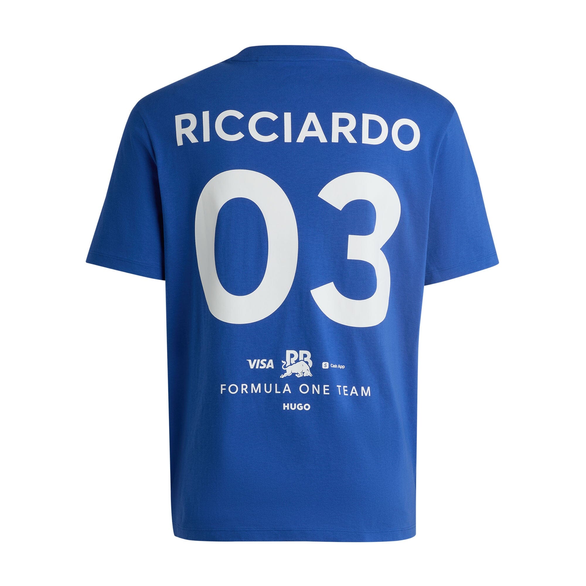 Visa Cash App RB F1 Daniel Ricciardo T-Shirt - Black/Blue – Image 4