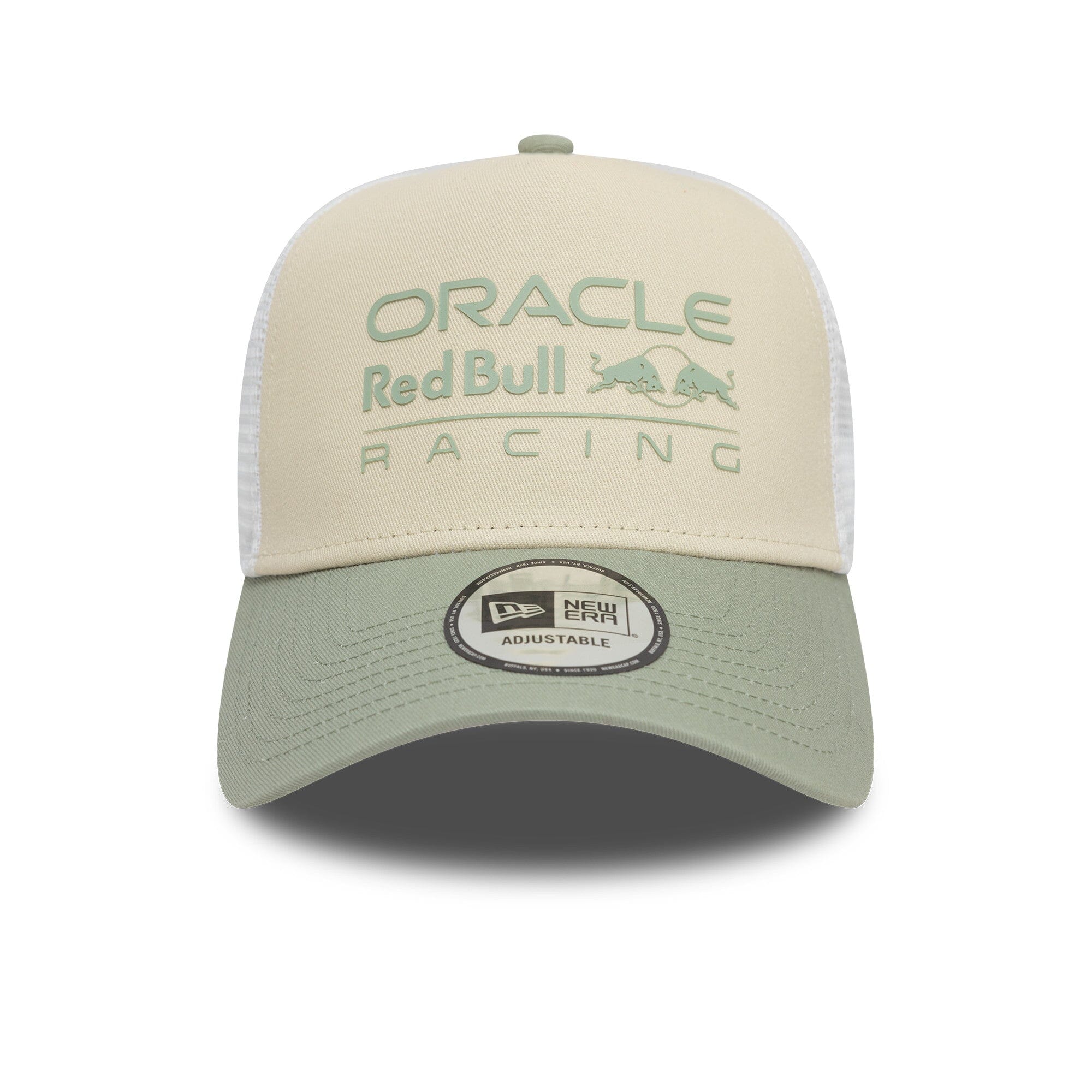 Red Bull Racing F1 New Era EF Trucker Hat - Beige – Image 4