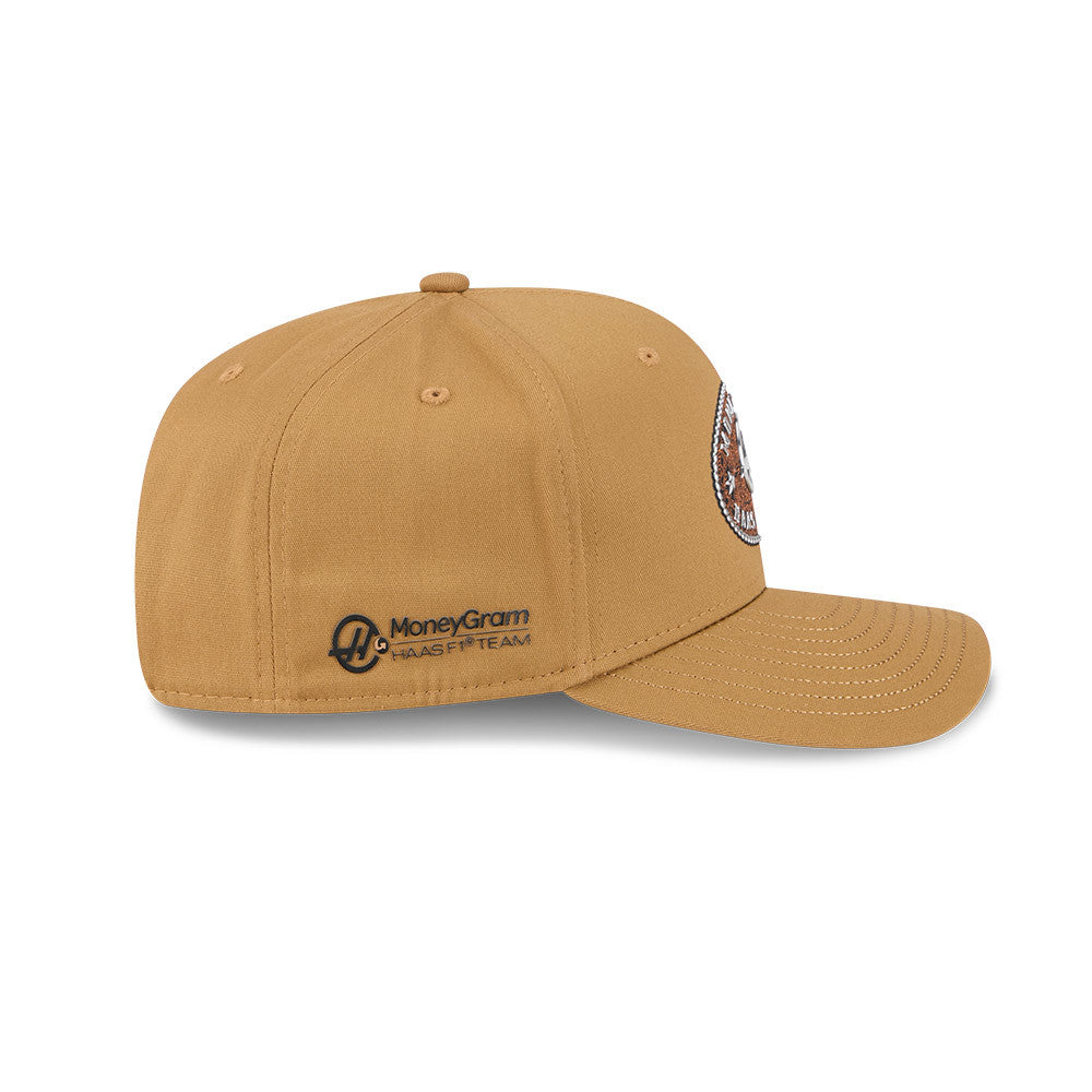 Haas Racing F1 New Era 9Seventy Special Edition Oliver Bearman Austin GP Hat - Brown – Image 6