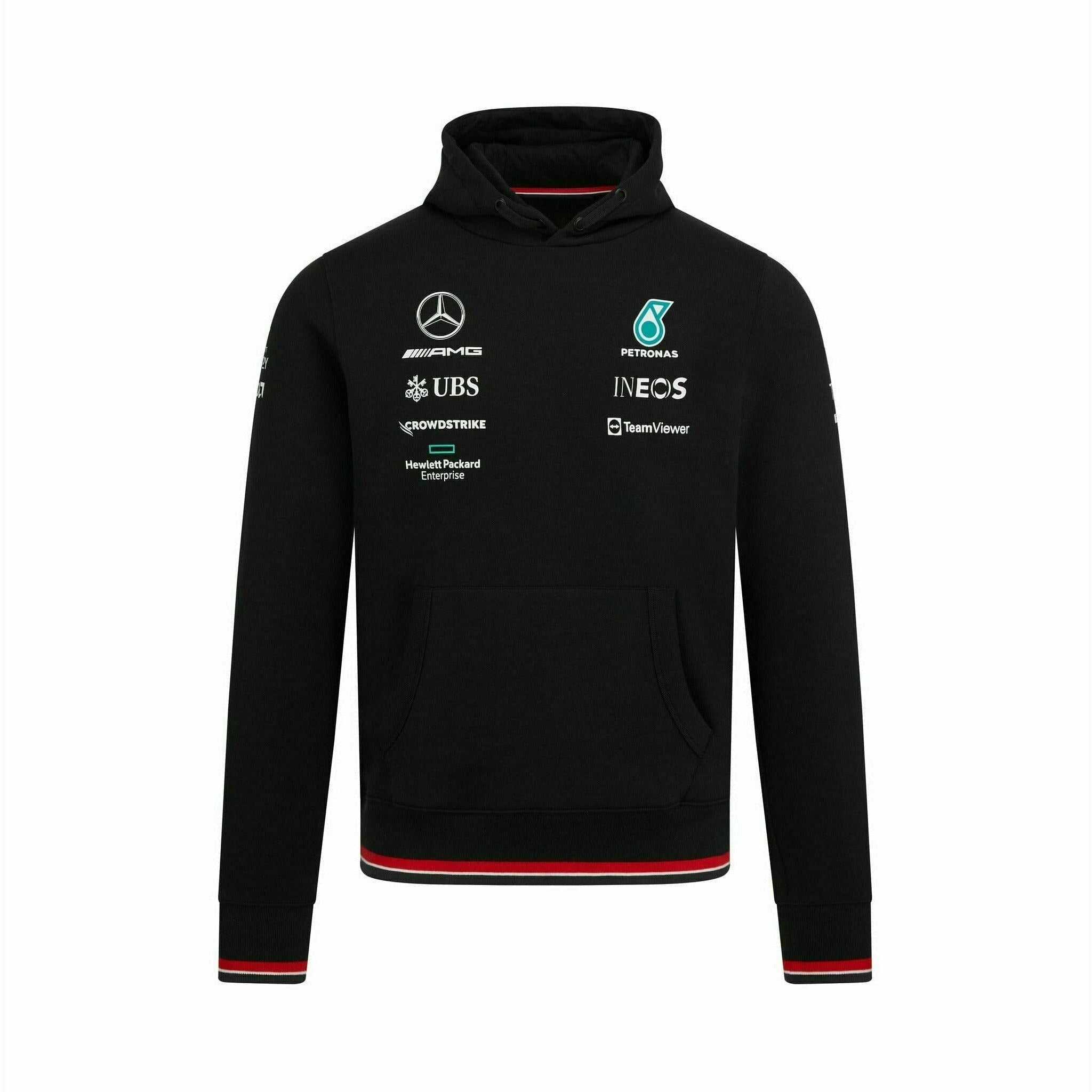 Mercedes Benz AMG Petronas F1 Team Hoodie - Black