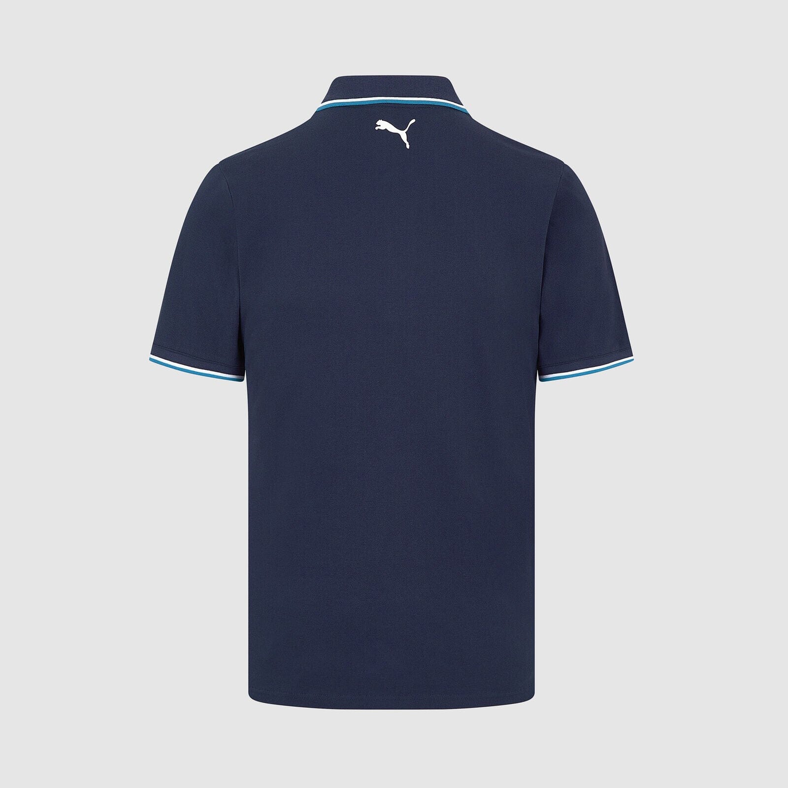 Williams Racing F1 Men's Small Logo Polo Shirt - Navy – Image 2