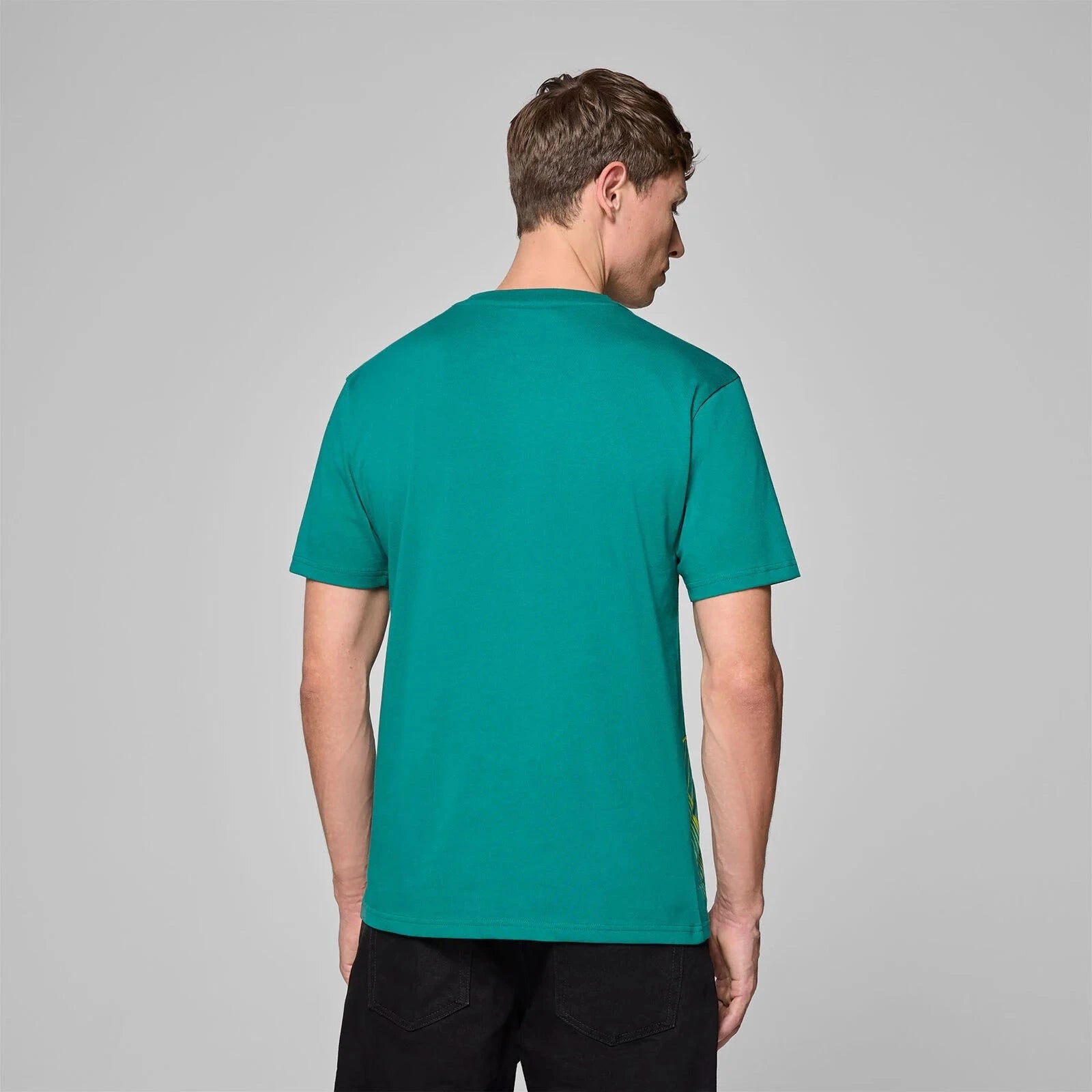 Aston Martin F1 Men's Graphic T-Shirt - Green – Image 4