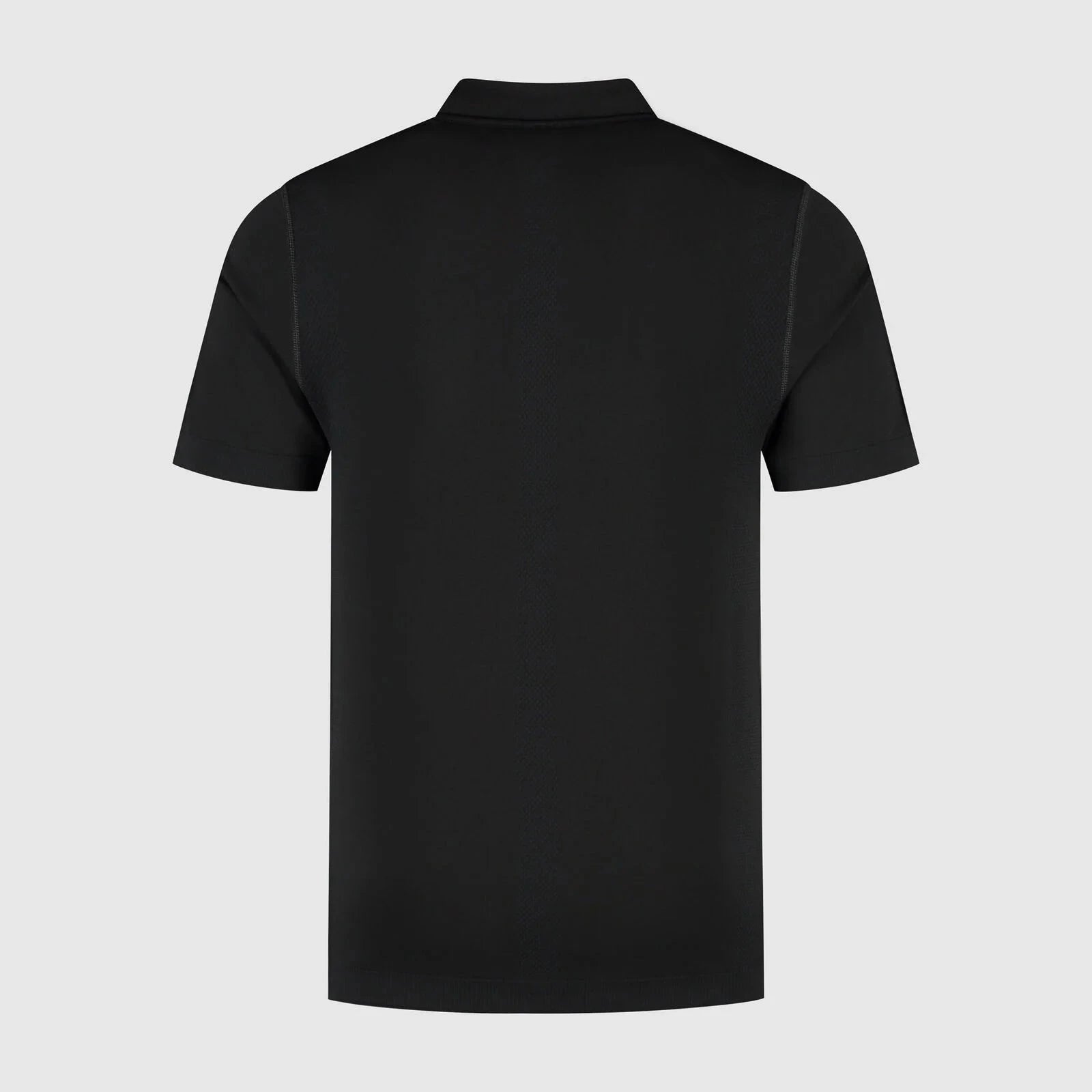 Aston Martin F1 Tech Men's Seamless Polo Shirt - Black – Image 2