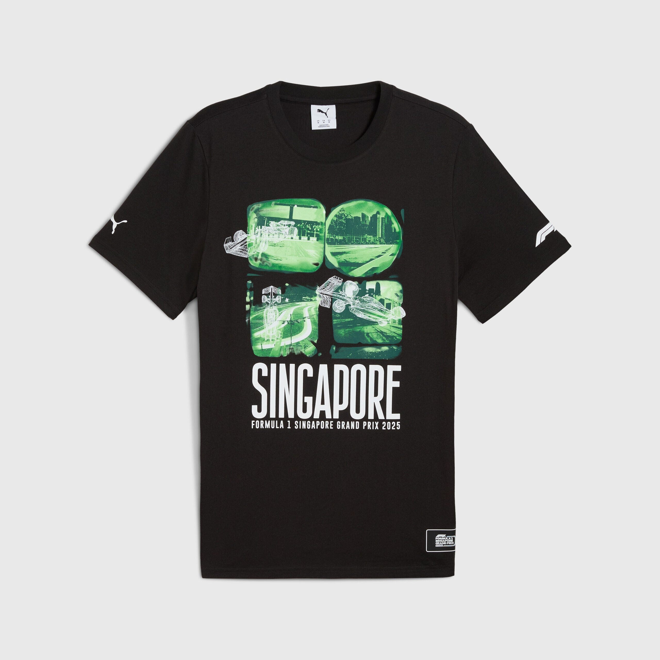 Formula 1 Tech Collection F1 Singapore GP T-Shirt - Black