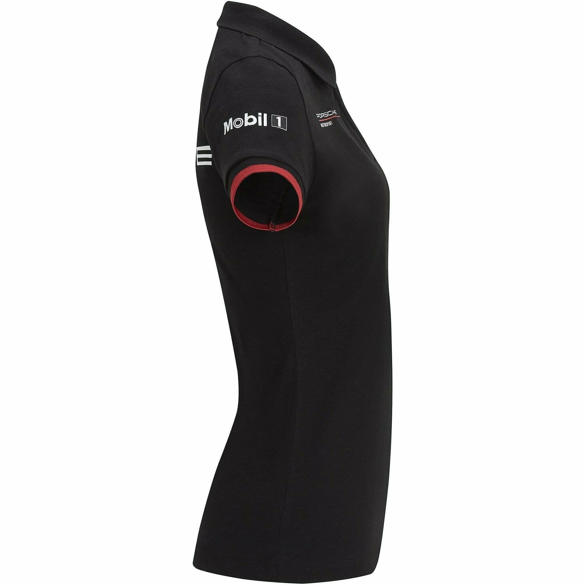 Porsche Motorsport Women's Black Team Polo w/Motorsport Kit – Image 3