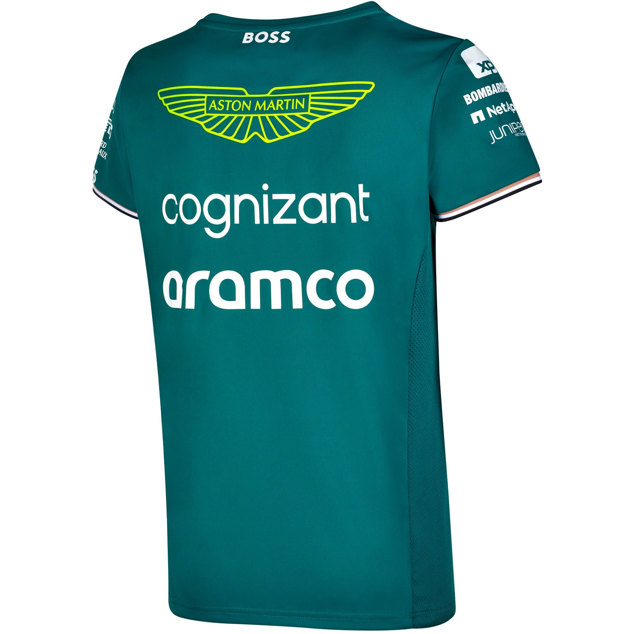 Aston Martin Cognizant F1 Women's Team T-Shirt- Green – Image 2