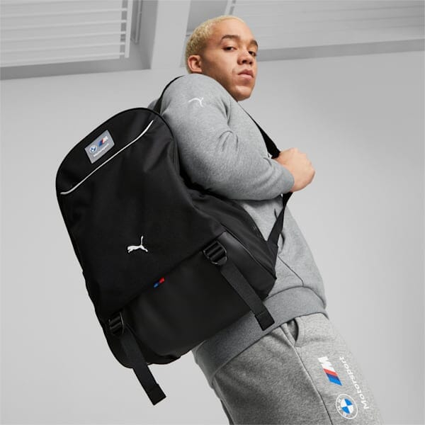 BMW M Motorsports Puma Motorsport Backpack - Black – Image 3