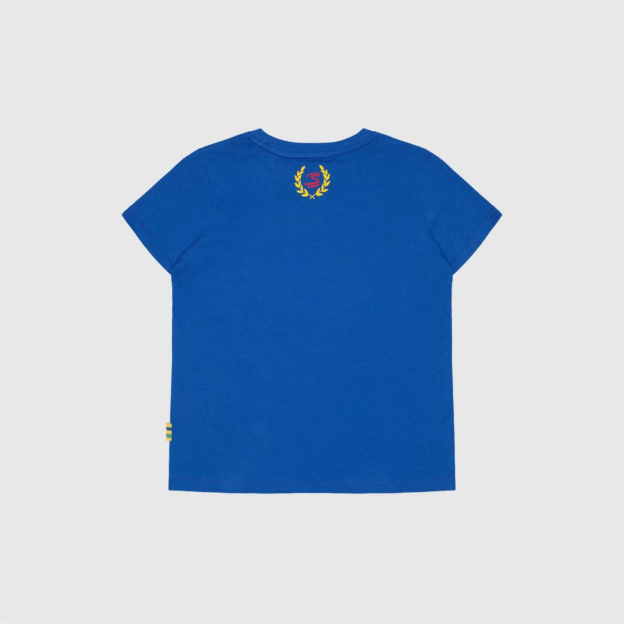 Ayrton Senna F1 Senninha T-Shirt - White/Red/Blue – Image 4