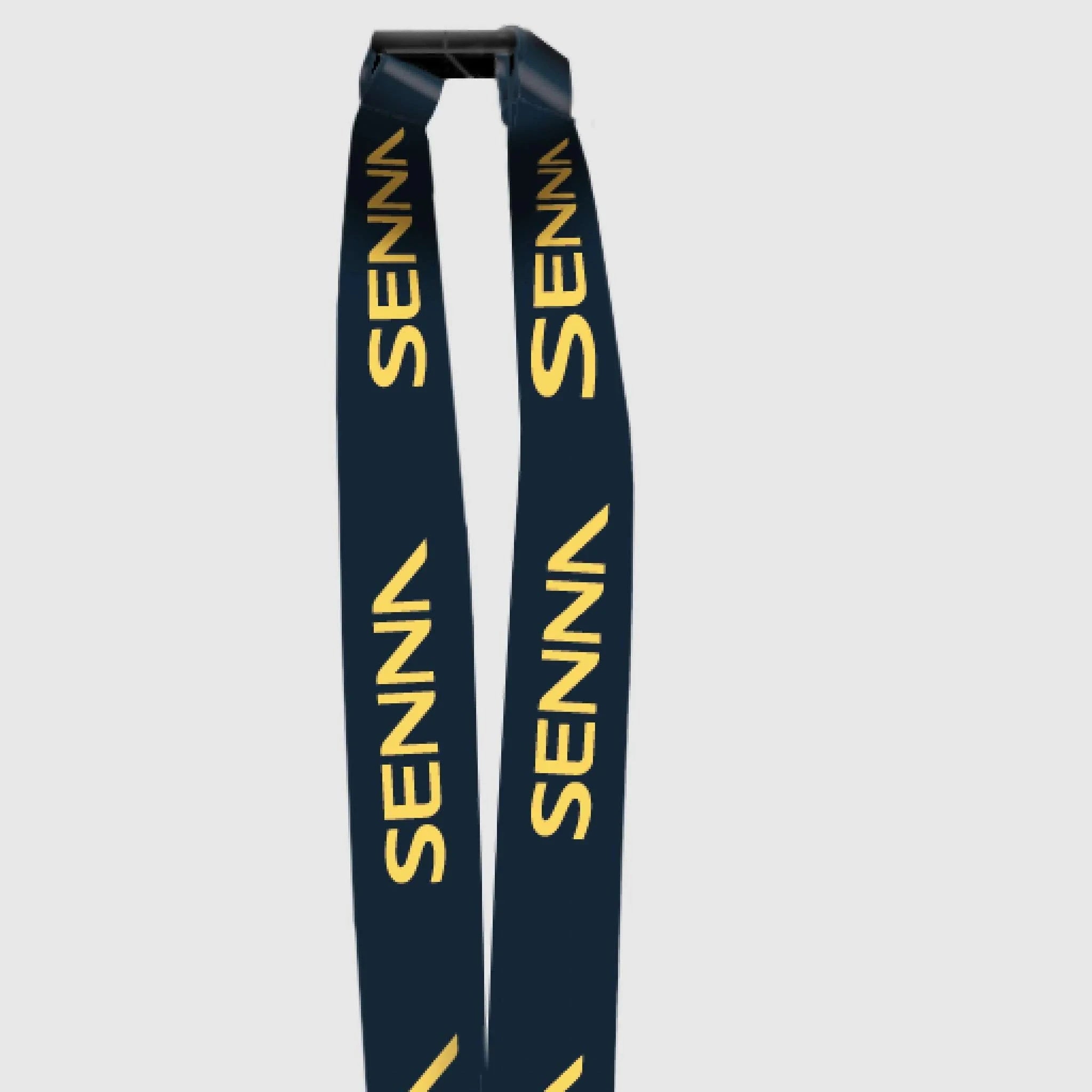 Ayrton Senna F1 Lanyard - Navy – Image 2